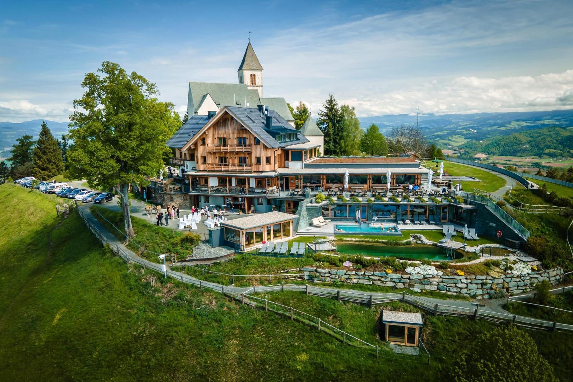 Gipfelhaus Magdalensberg Hotel Sankt Veit an der Glan Exterior foto